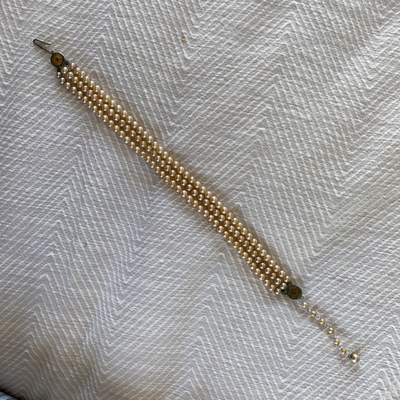 Vintage faux pearl choker - Picture 8 of 9